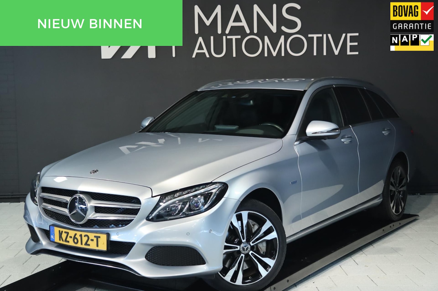 Mercedes-Benz C-klasse Estate - 350 e / KEYLESS / HUD / 360 / 18'' - AutoWereld.nl