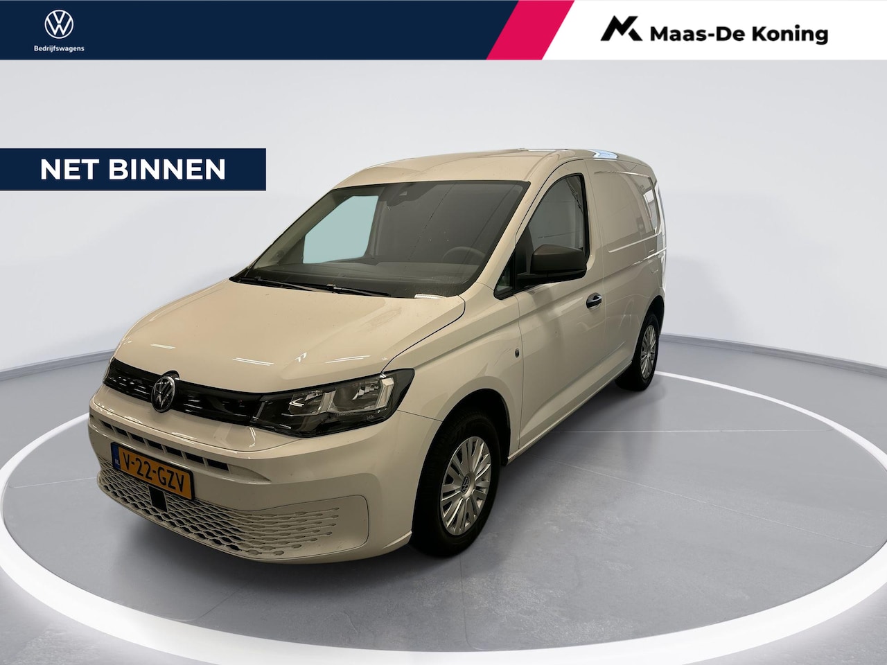 Volkswagen Caddy Cargo - 2.0 Tdi 102pk Style · Apple/Android Car Play · Cruise Control · Airco · Vloerplaat · Tusse - AutoWereld.nl