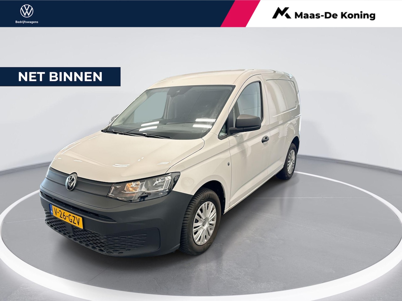 Volkswagen Caddy Cargo - 2.0 Tdi 102pk Comfort · Apple/Android Car Play · Tussenschot · P-Sensoren · Vloerplaat · B - AutoWereld.nl