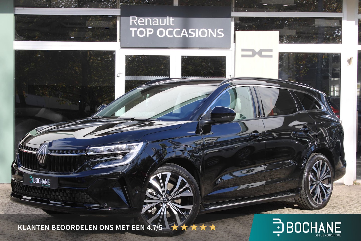 Renault Espace - 1.2 E-Tech Hybrid 200 iconic 7p. | Head up display | Panorama dak | Harman Kardon | Ledere - AutoWereld.nl