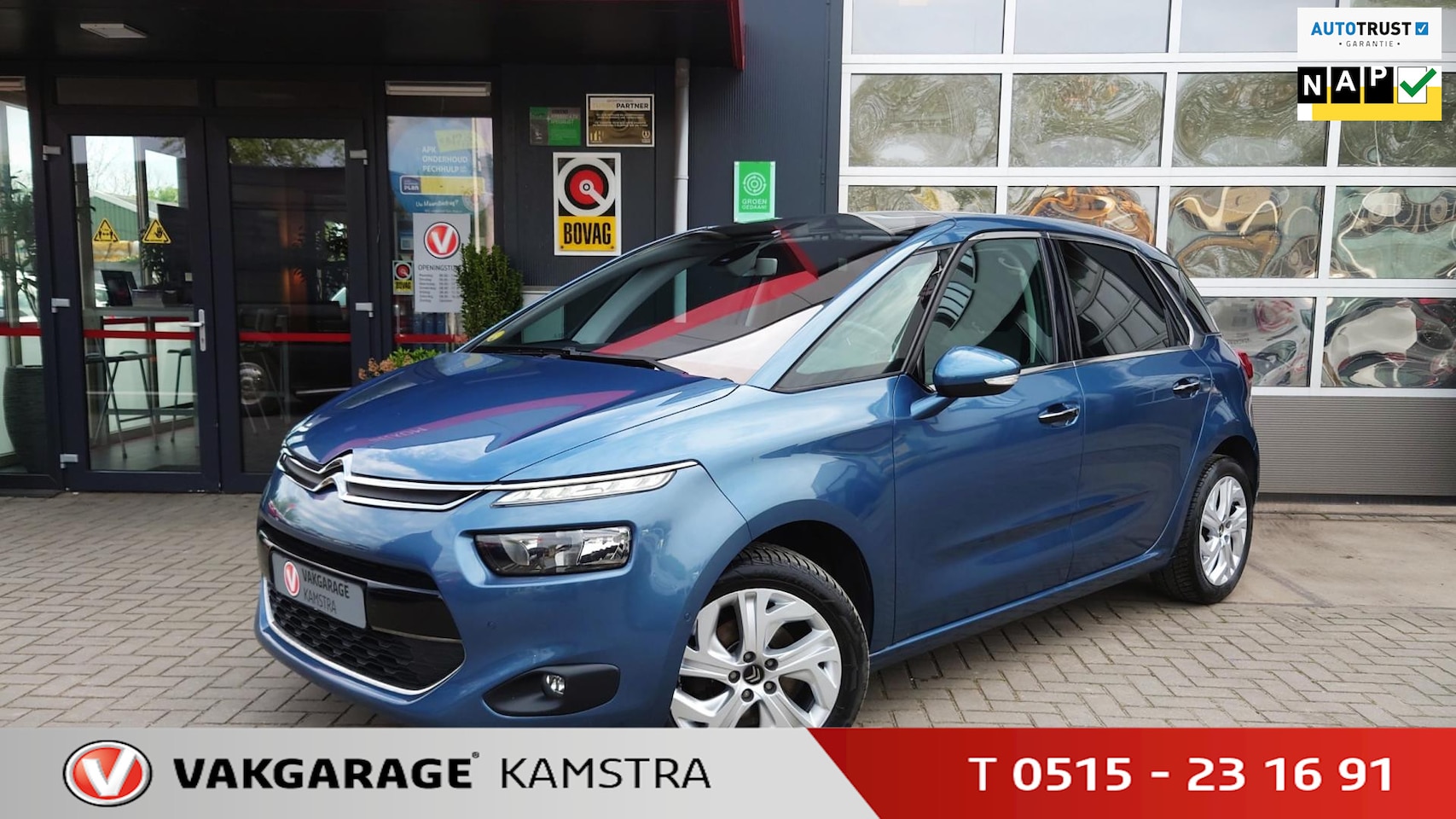 Citroën C4 Picasso - 1.6 BlueHDi Navi/Camera/Clima/Cruise/BT - AutoWereld.nl
