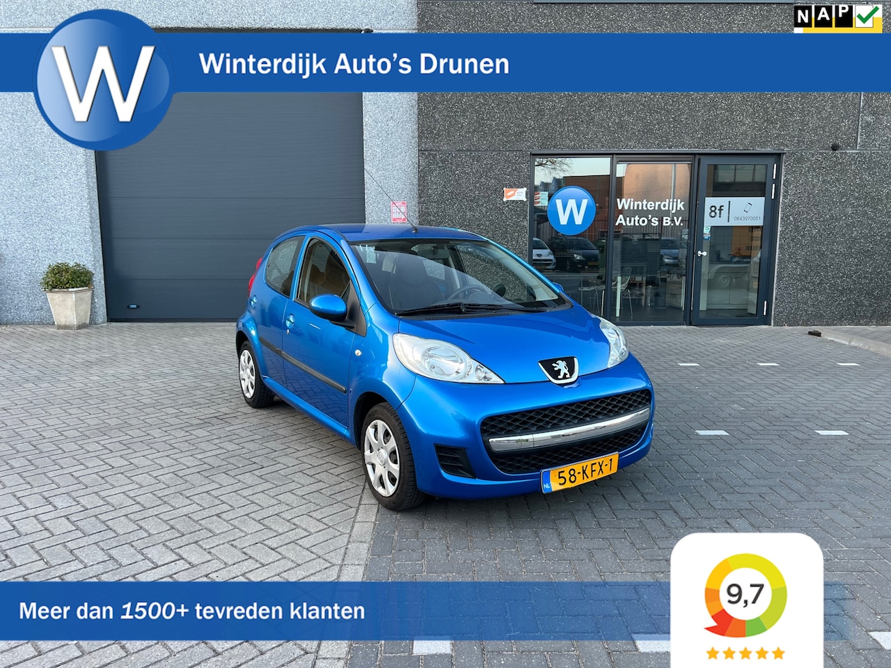 Peugeot 107 - 1.0-12V Airco! Nap! 6 Maanden Garantie! + Beurt! - AutoWereld.nl