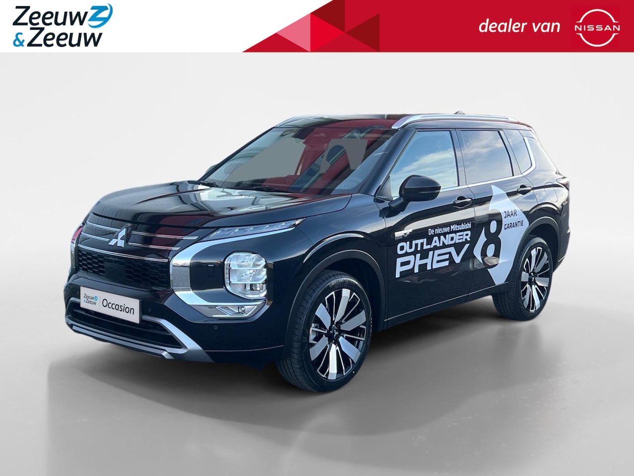 Mitsubishi Outlander - 2.4 PHEV Instyle | Schuif-kanteldak| Navigatie| 360 graden camera| Stoelverwarming en Koel - AutoWereld.nl