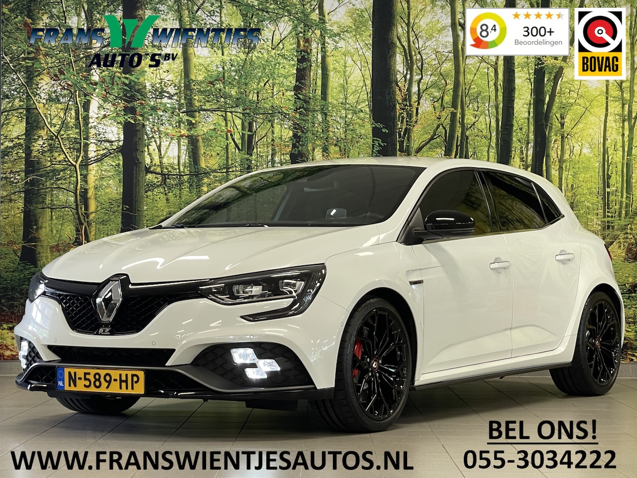 Renault Mégane - 1.8 TCe 280 RS | Cruise Control | Achteruitrijcamera | Keyless Go/Entry | Dodehoek Detecti - AutoWereld.nl