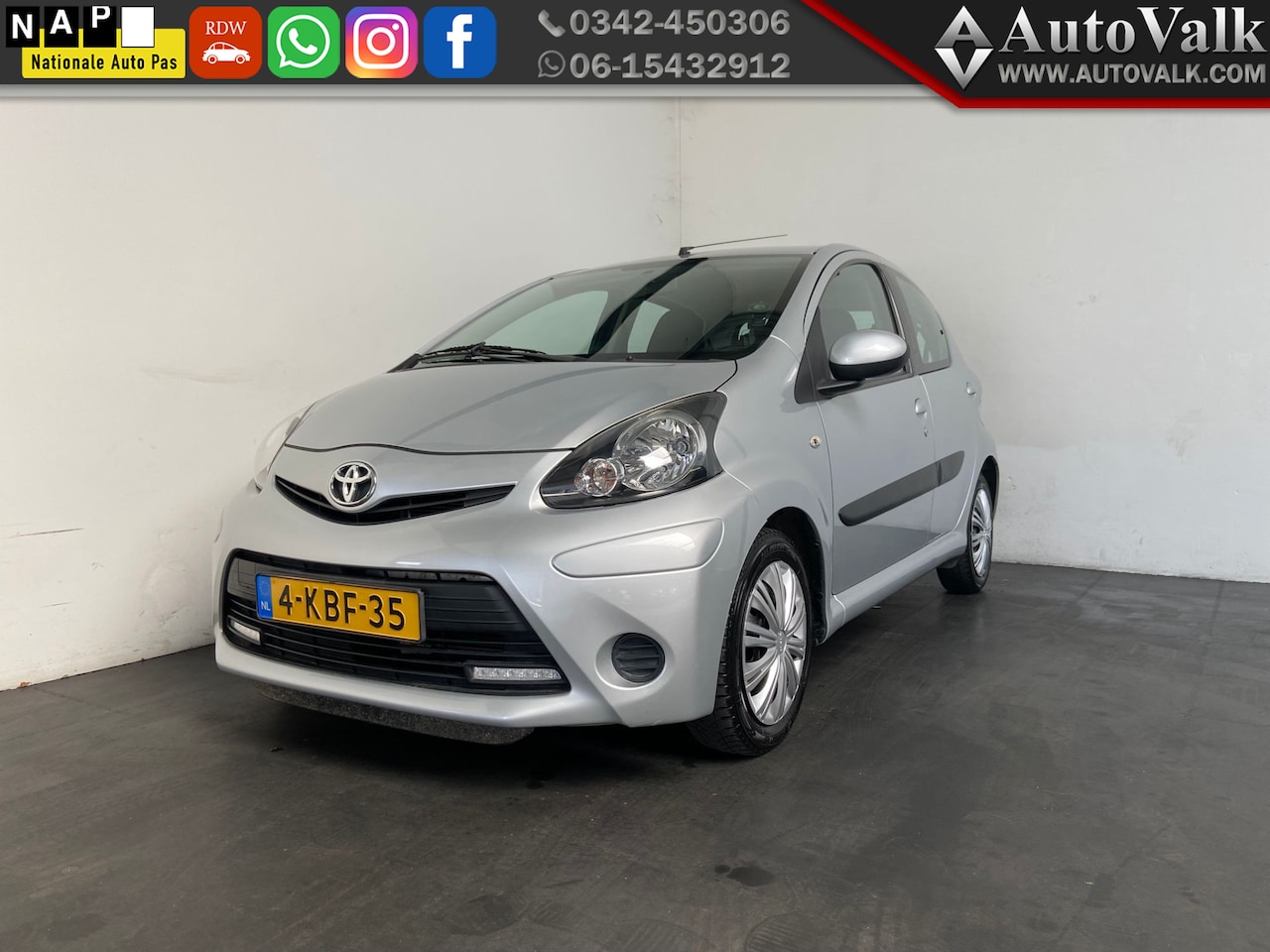 Toyota Aygo - 1.0 VVT-i Aspiration/ Automaat! - AutoWereld.nl