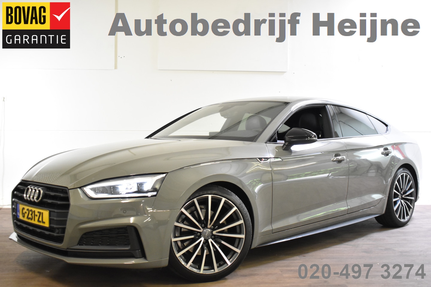 Audi A5 Sportback - 35 TFSI 150PK SPORT S-LINE BLACK EDITION LEDER/PDC/NAVI - AutoWereld.nl
