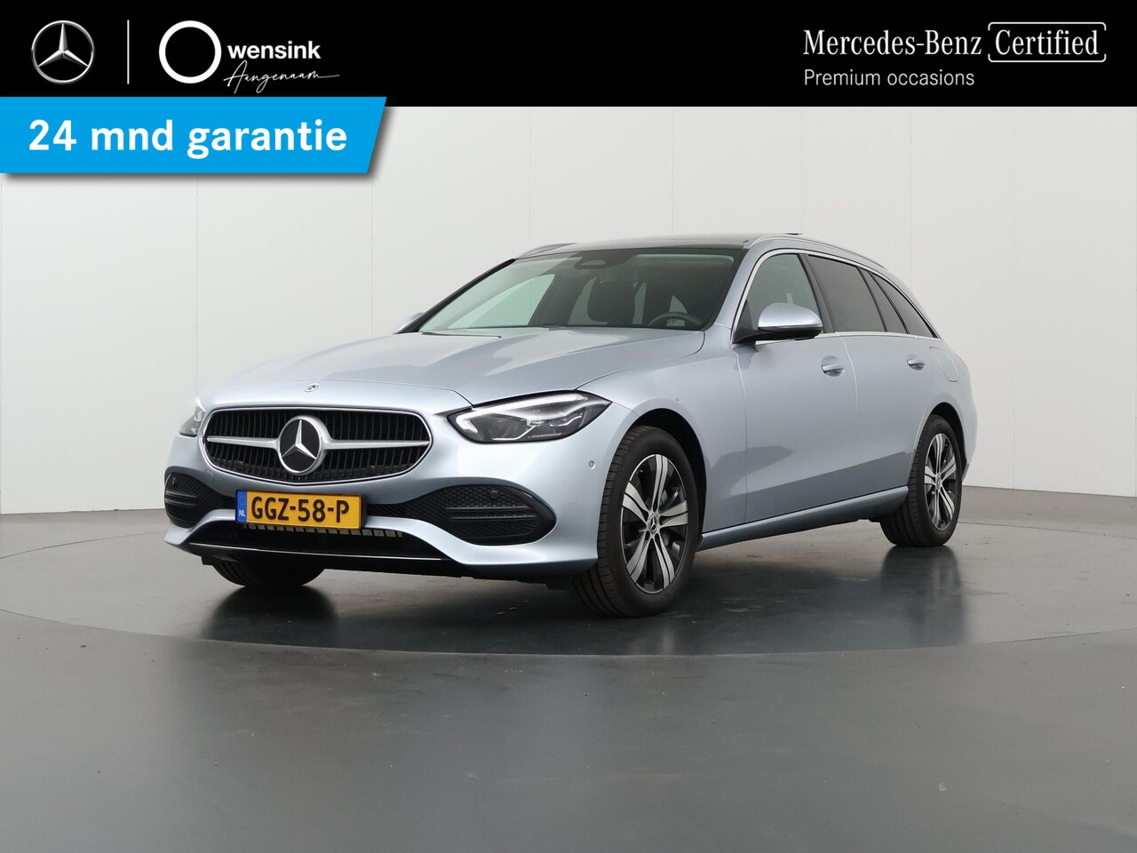 Mercedes-Benz C-klasse Estate - 300 e Luxury Line | Panoramadak | Led verl. | Stoelverwarming | Easypack achterklep - AutoWereld.nl