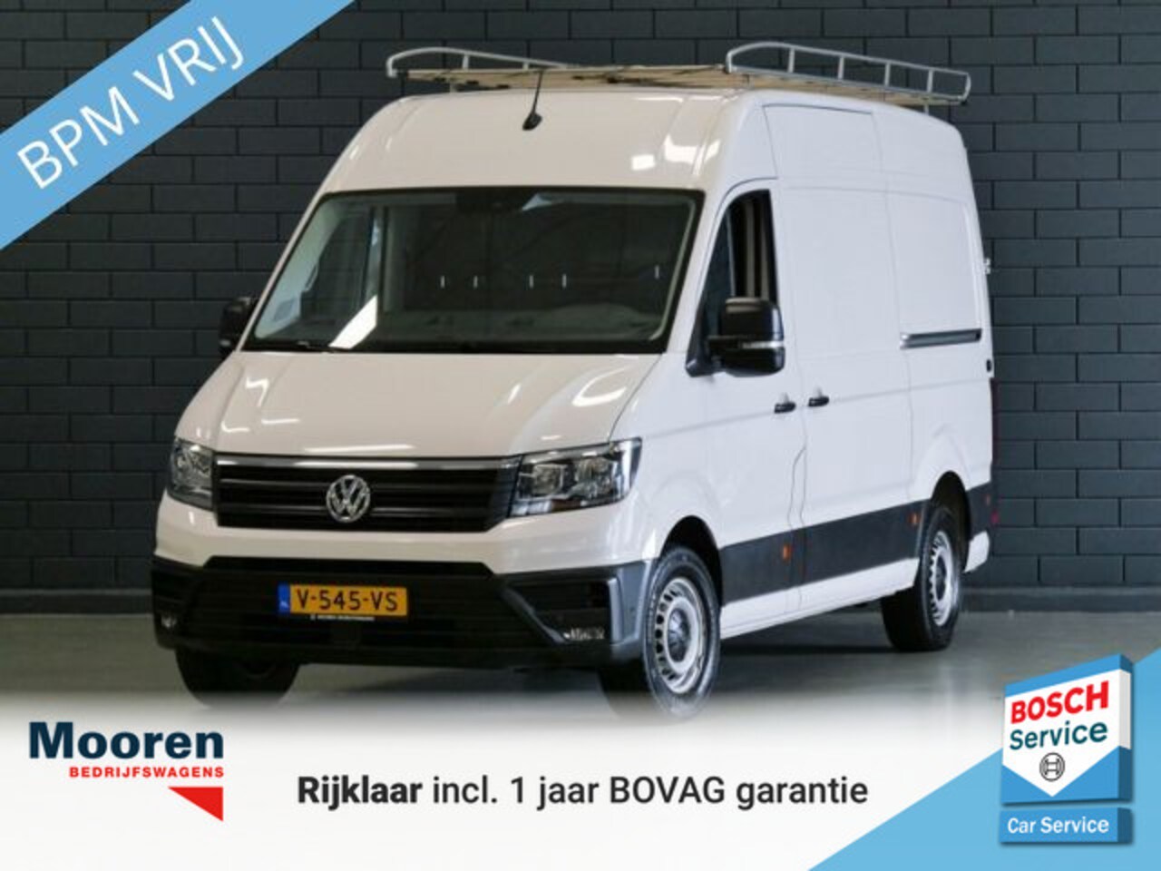 Volkswagen Crafter - 35 2.0 TDI 140PK RWD L3H3 Highline | ZIJSCHUIFDEUR L+R | TREKHAAK | CAMERA | - AutoWereld.nl