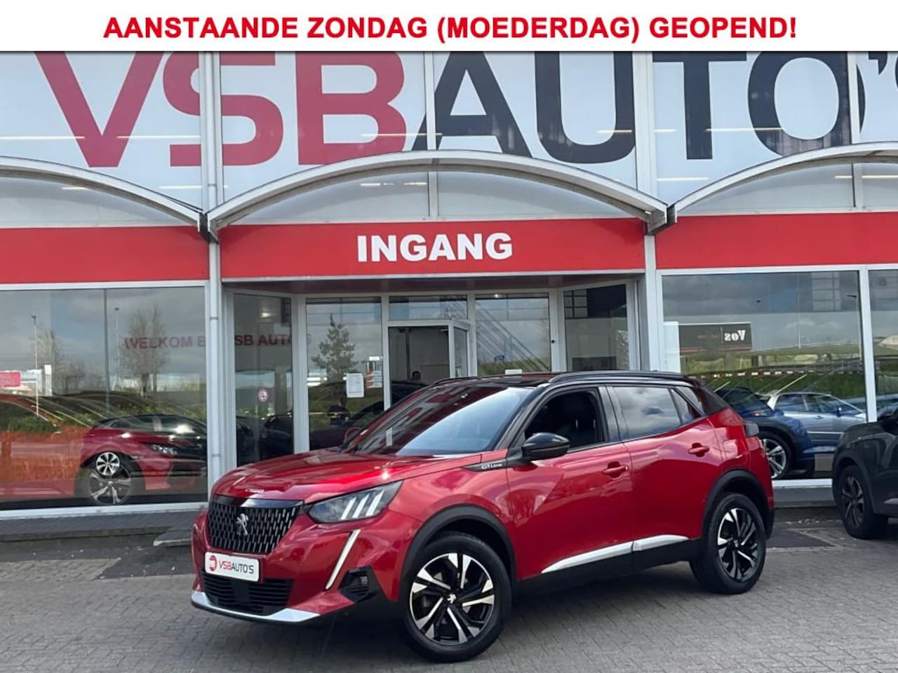 Peugeot 2008 - 1.2 PURETECH AUT. 130PK GT LINE LED NAVI CARPLAY AIRCO - AutoWereld.nl