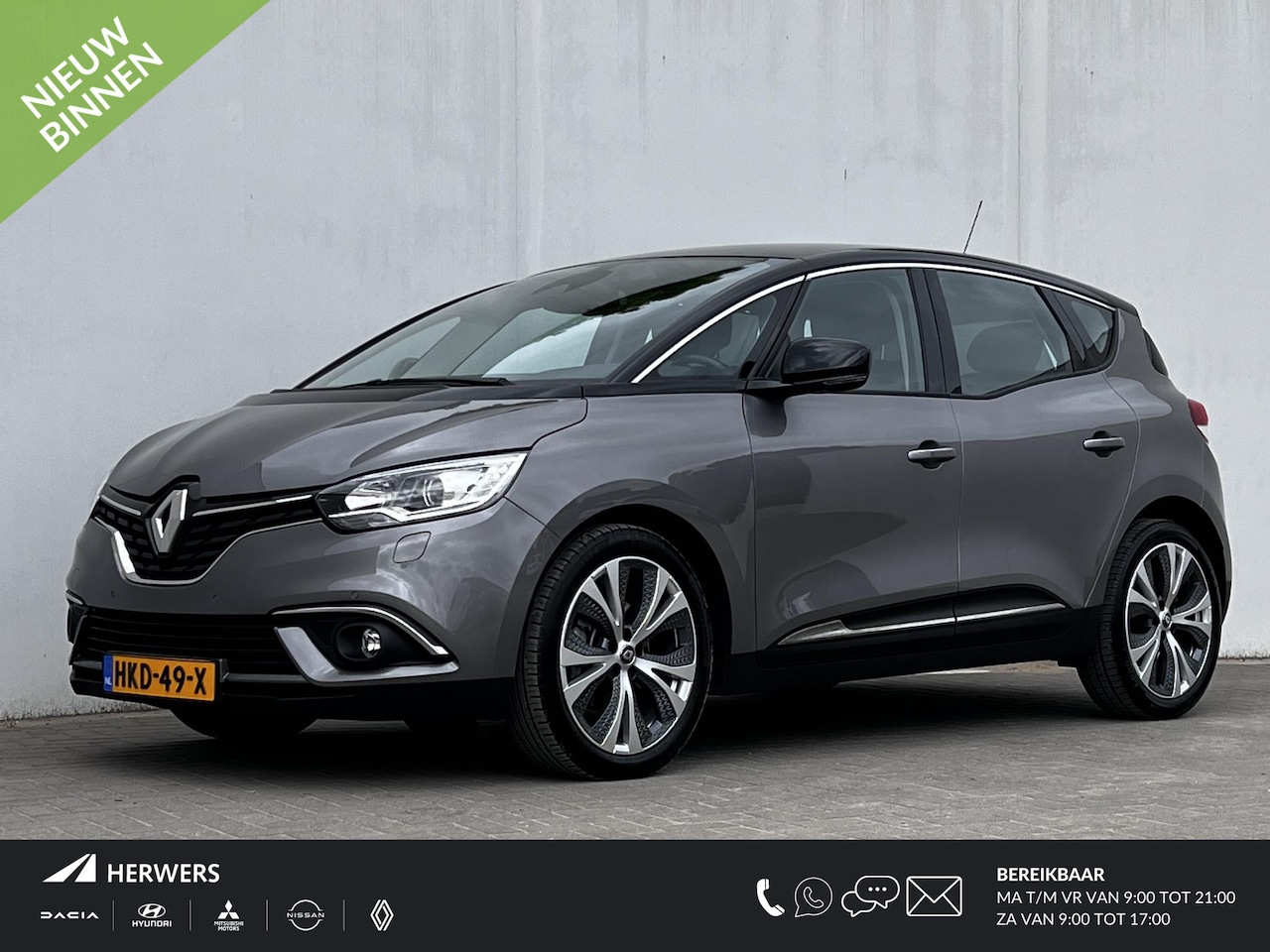 Renault Scénic - 1.2 TCe Intens / Weinig km / Trekgewicht 1.850 kg / Massage bestuurdersstoel / Navigatie/ - AutoWereld.nl