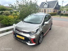 Kia Picanto - 1.2 CVVT GT-Line AUTOMAAT CARPLAY SCHUIFDAK LEDEREN BEKLEDING ACHTERUITRIJ CAMERA ZEER COM