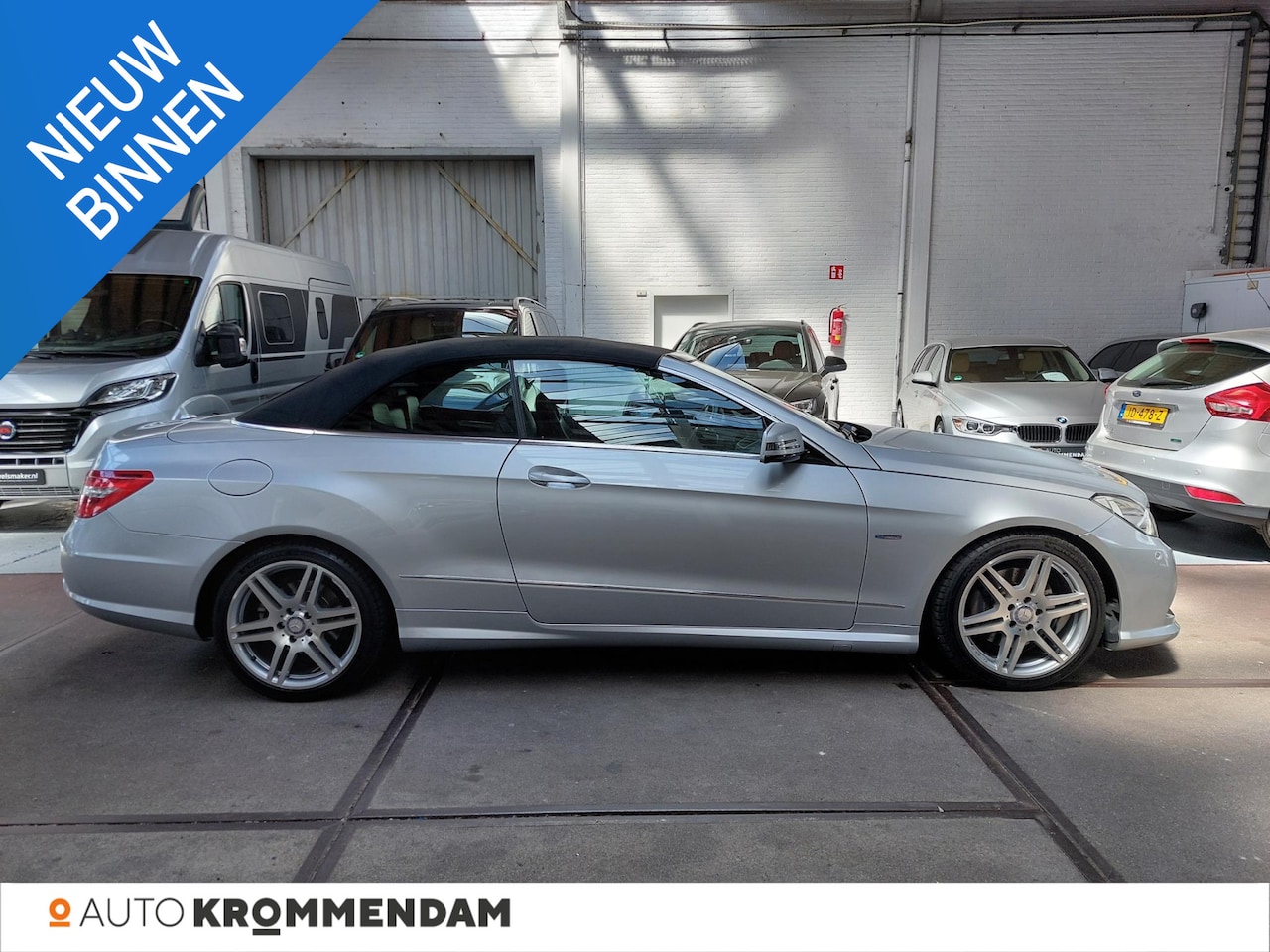 Mercedes-Benz E-klasse Cabrio - 200 CGI Avantgarde AMG Styling Nekverwarming - AutoWereld.nl