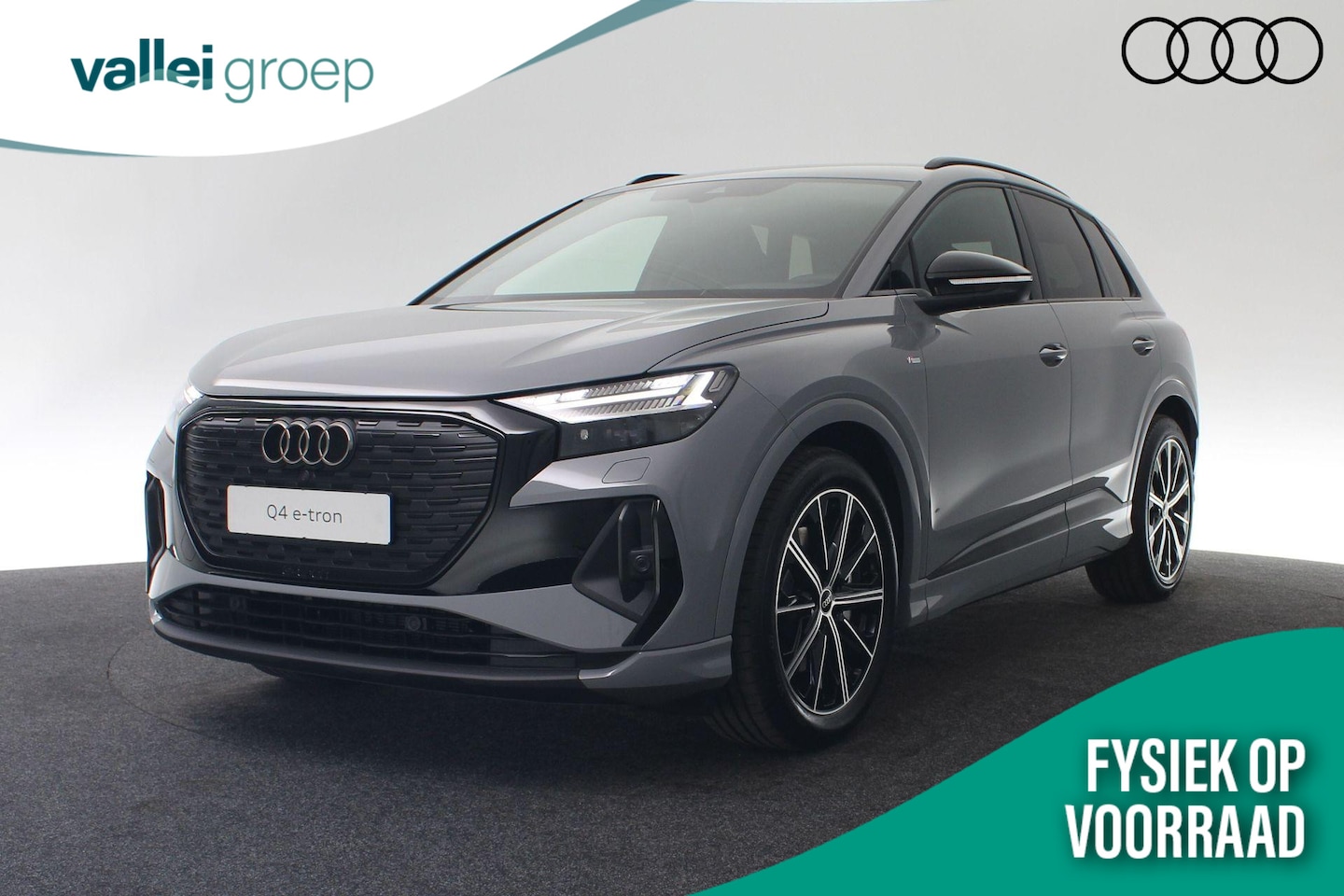 Audi Q4 e-tron - S edition e-tron 45 82 kWh 210 kW / 286 PK | Assistentiepakket plus | Optiekpakket zwart p - AutoWereld.nl