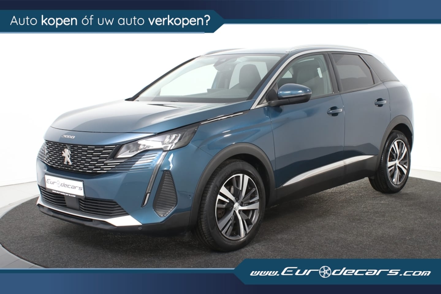 Peugeot 3008 - 1.2 PureTech Allure 130 *1ste Eigenaar*Leer*Navigatie*Keyless* - AutoWereld.nl