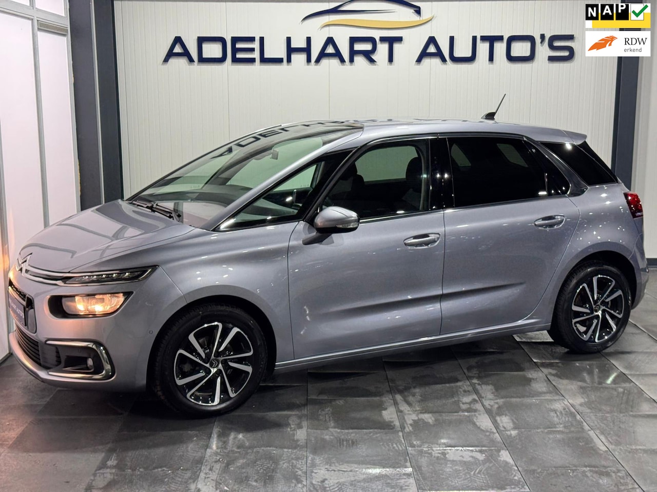 Citroën C4 SpaceTourer - 1.2 PureTech Business Automaat / Navigatie full map / Cruise control / etc.. - AutoWereld.nl