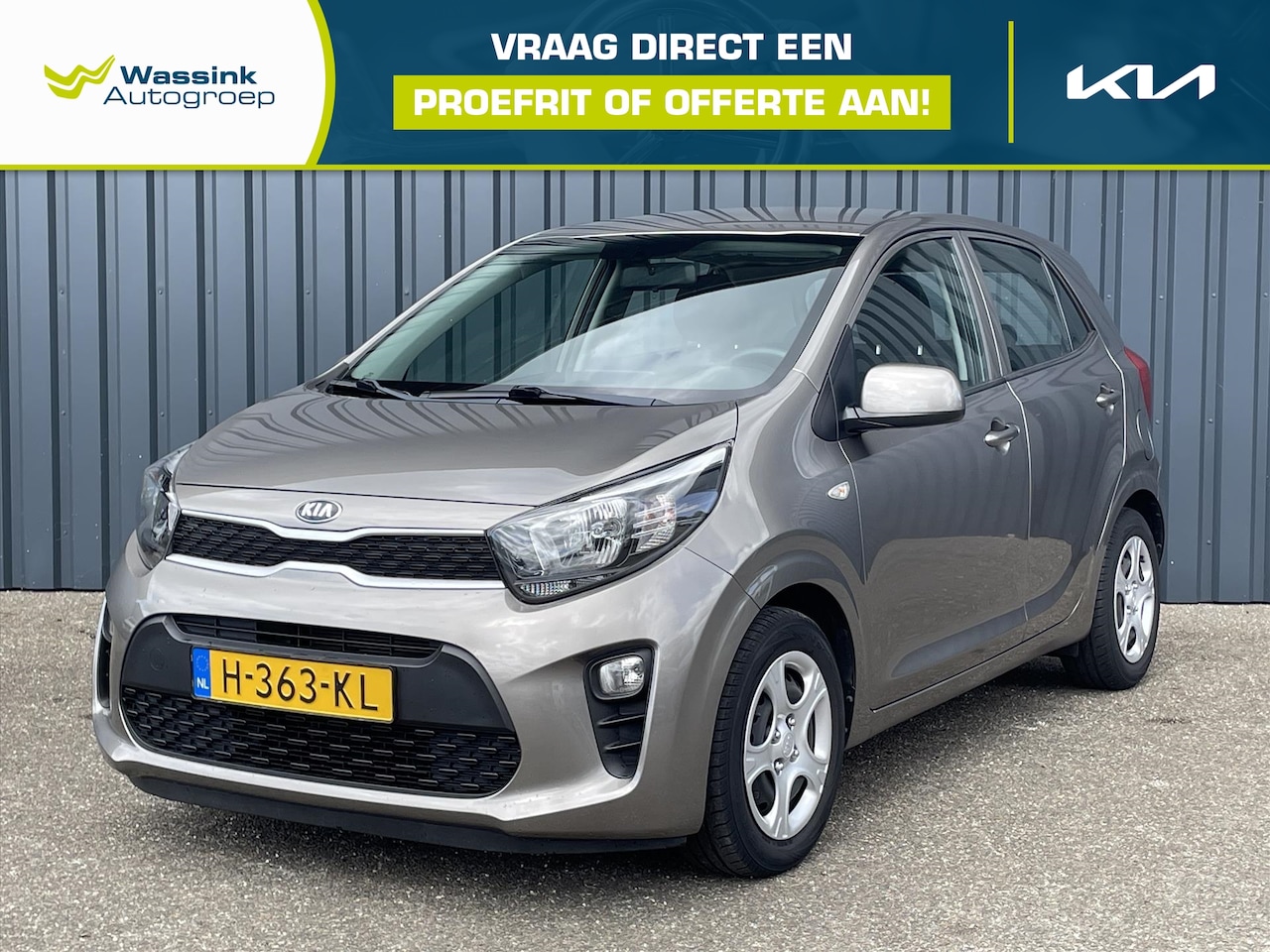 Kia Picanto - 1.0 MPi 67pk 4-zits ComfortPlusLine I Carplay I Camera I - AutoWereld.nl