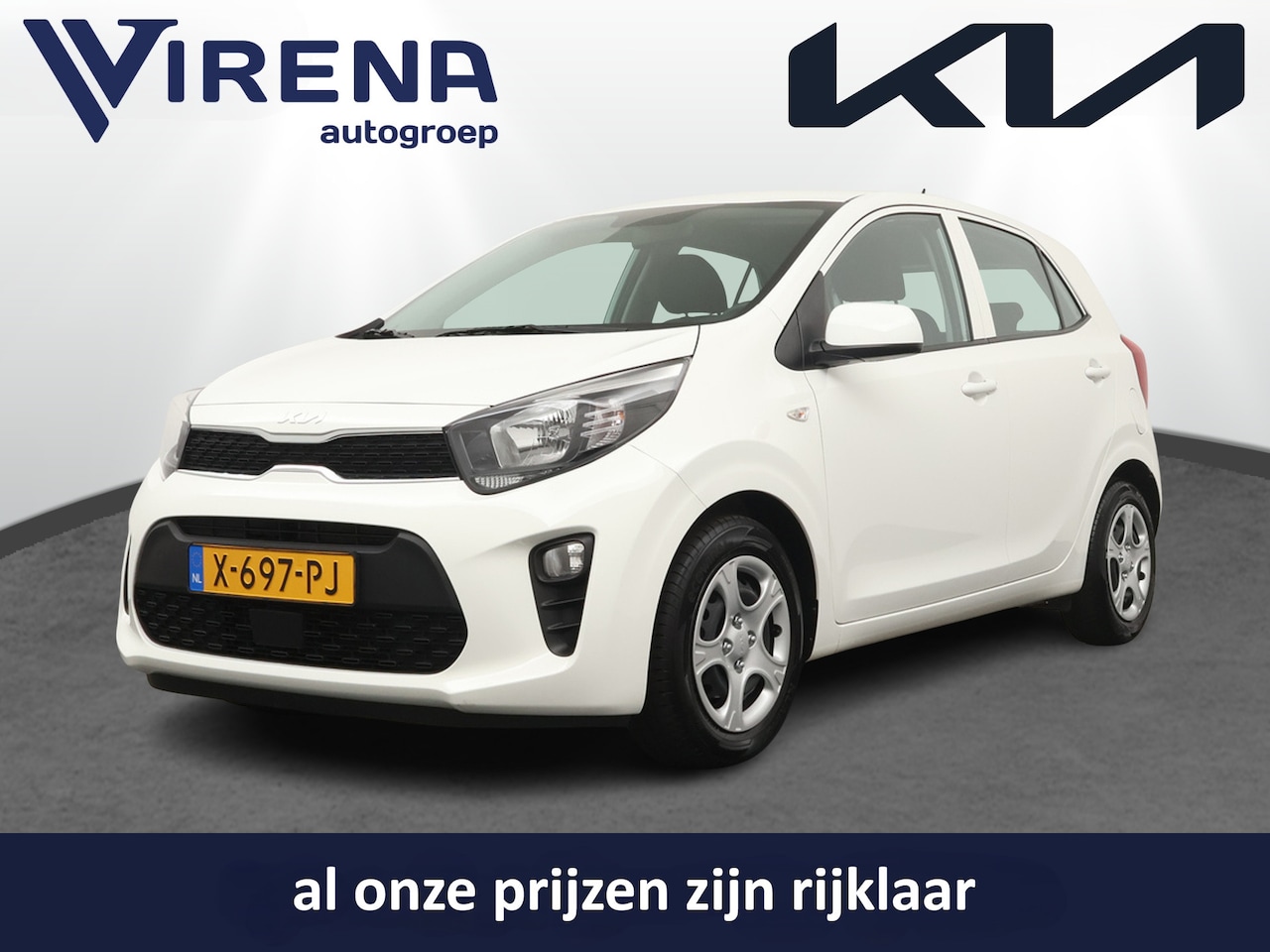 Kia Picanto - 1.0 DPi ComfortLine - Airco - Bluetooth - Radio - Fabrieksgarantie tot 02-2031 - AutoWereld.nl