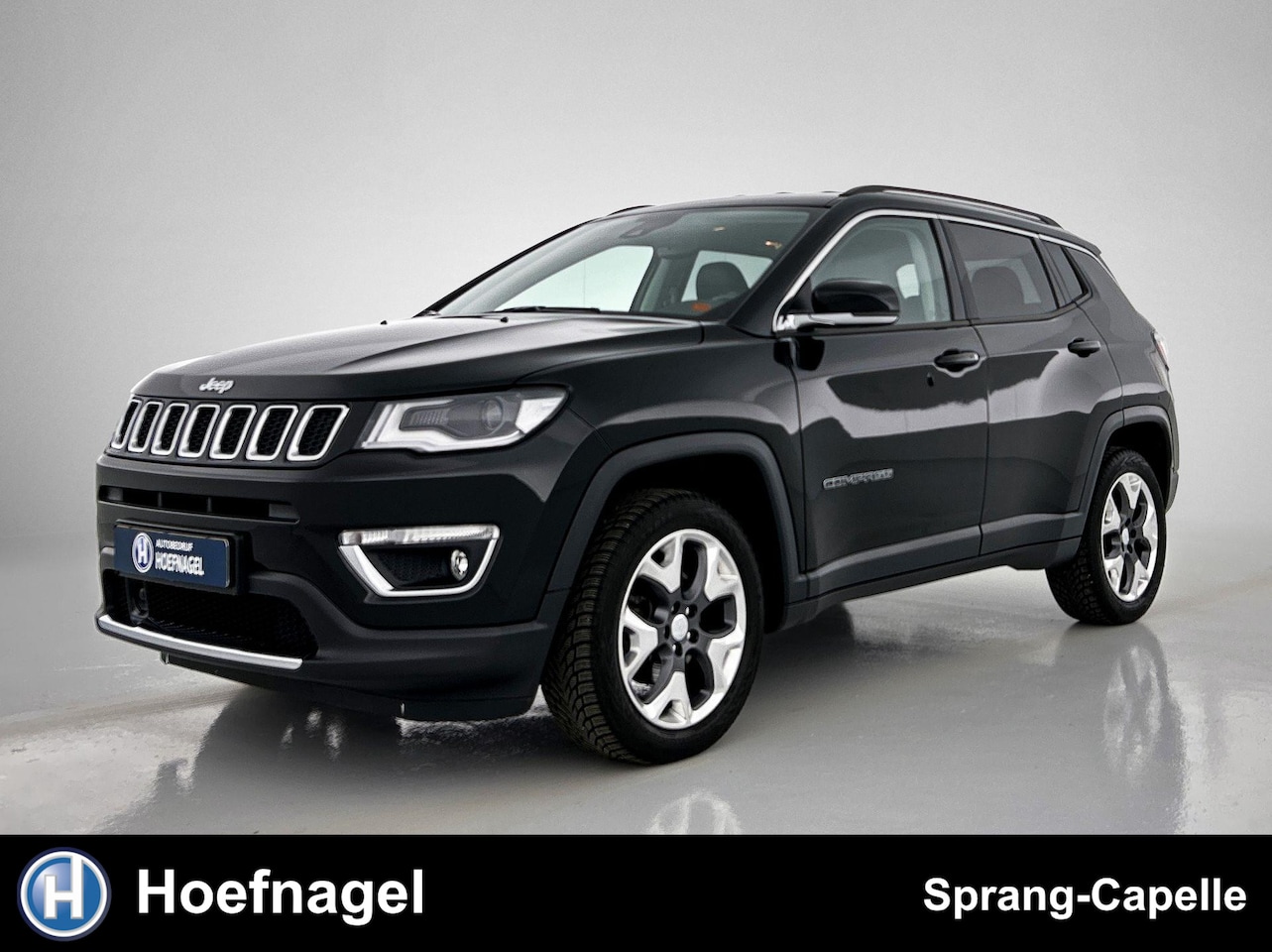 Jeep Compass - 1.4 MultiAir Limited 4x4 170PK | Navi | Adaptive Cruise | Half Leder | Bluetooth - AutoWereld.nl