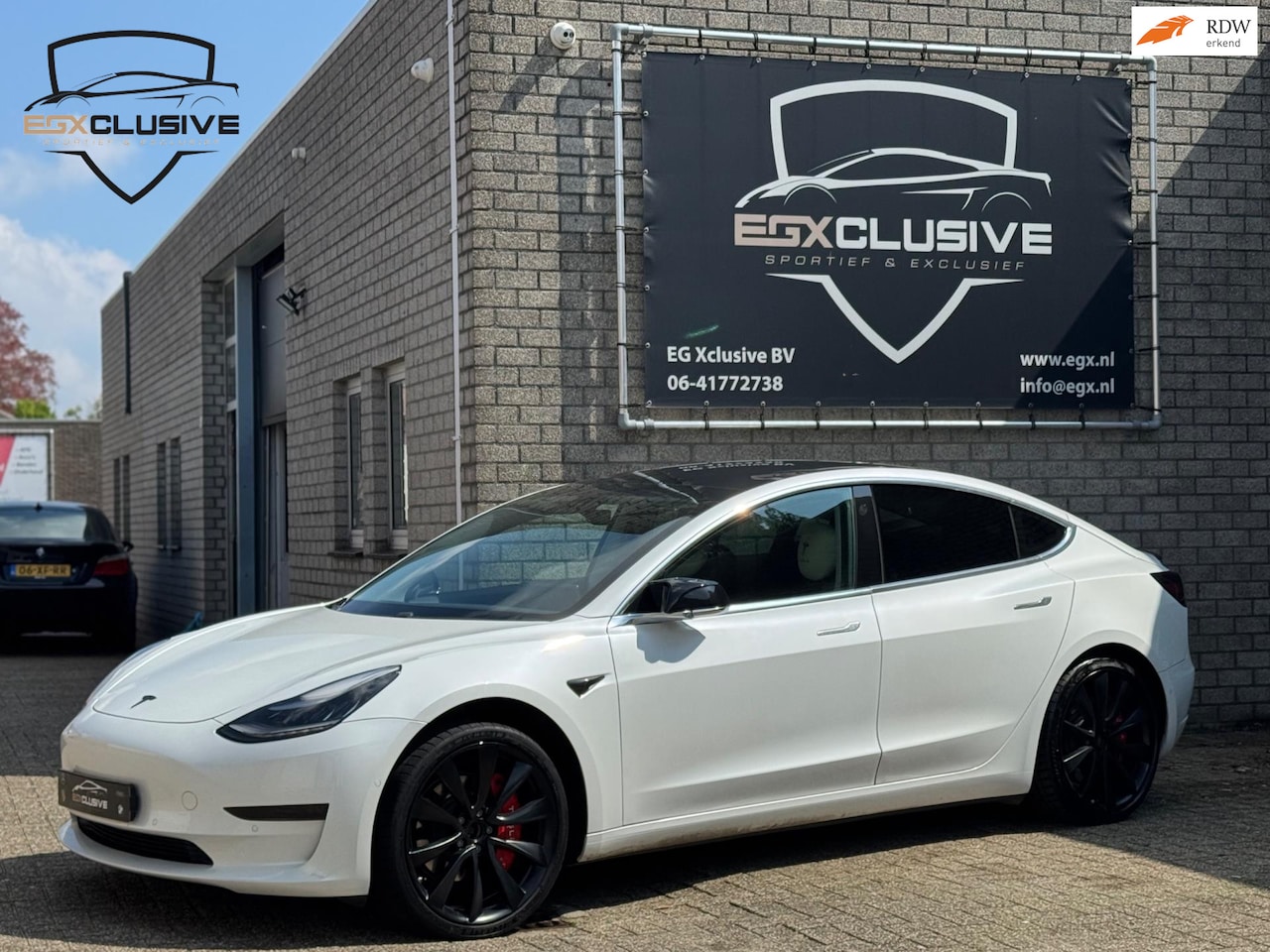 Tesla Model 3 - LR AWD Performance Upgrade 451PK|3.9s|FSD|Trekhaak|Full Option|Marge - AutoWereld.nl