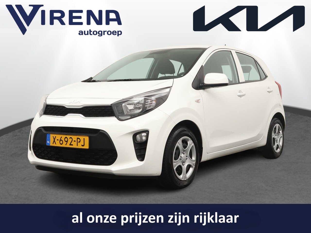 Kia Picanto - 1.0 DPi ComfortLine - Airco - Bluetooth - Radio - Fabrieksgarantie tot 02-2031 - AutoWereld.nl
