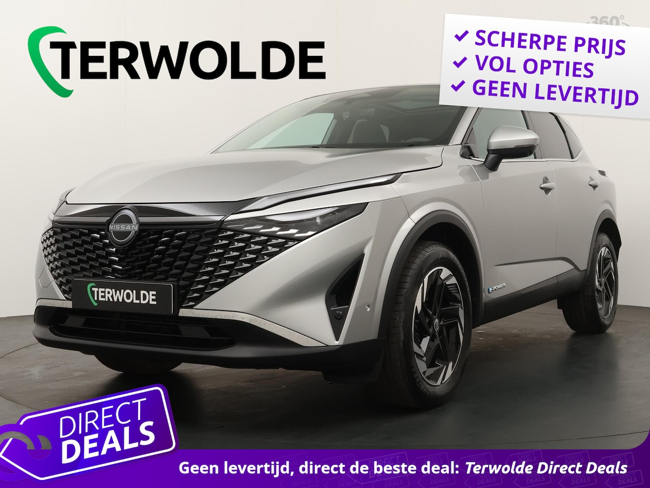 Nissan Qashqai - 1.5 e-Power N-Connecta | €8.465 KORTING | Stoel, stuur en voorruit verwarming | Panorama d - AutoWereld.nl