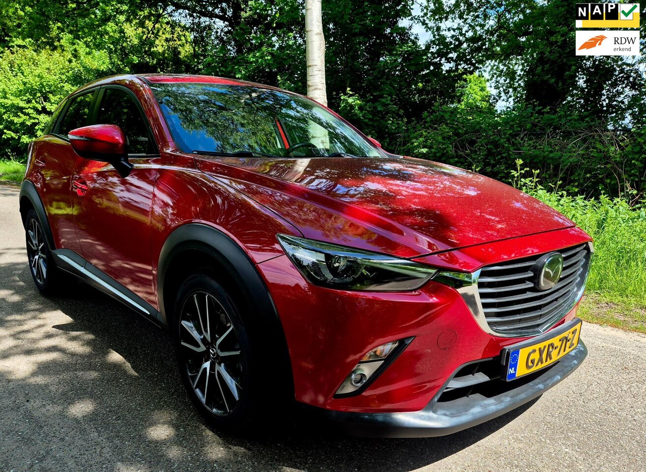 Mazda CX-3 - 2.0 SkyActiv-G 120 GT-M / leer / head up display - AutoWereld.nl
