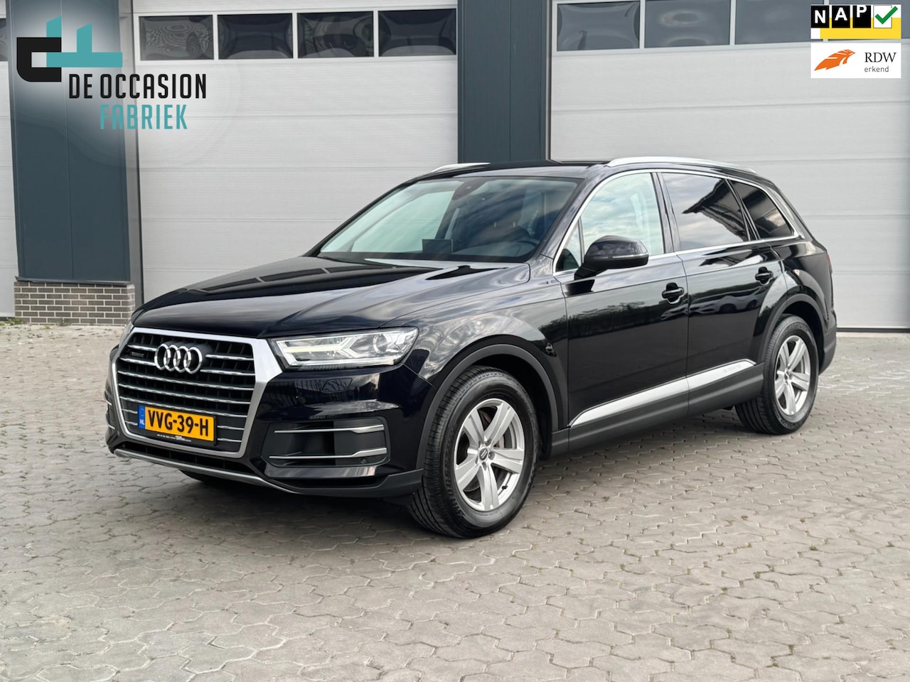 Audi Q7 SQ7 - 50 TDI quattro Grijs kenteken Trekhaak - AutoWereld.nl