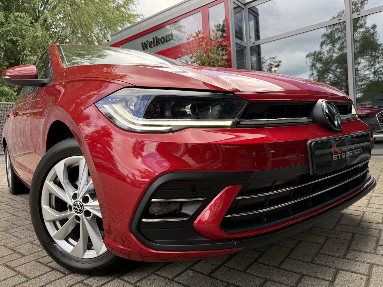 Volkswagen Polo - 1.0 TSI AUT *!* HIGHLINE *!* IQ LED/ VIRTUAL/ CAMERA/ CRUISE/ STOELVERWARMING *!* - AutoWereld.nl