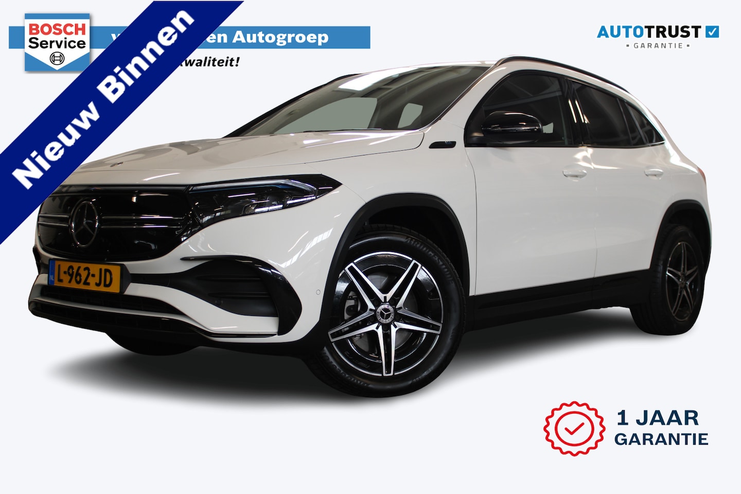 Mercedes-Benz EQA - 250 Business Solution AMG 67 kWh | Incl. 12 maanden garantie | Adaptieve cruise control | - AutoWereld.nl