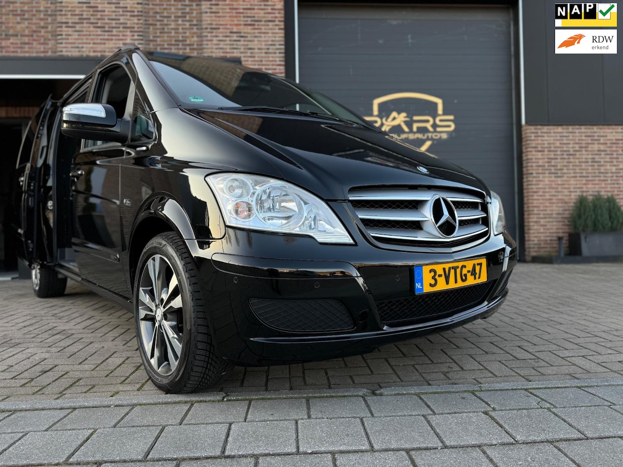 Mercedes-Benz Viano - 3.0 V6 CDI Ambiente Lang DC Dubbele Cabine Automaat Airco Navi Cruise Control Elk.Ramen - AutoWereld.nl