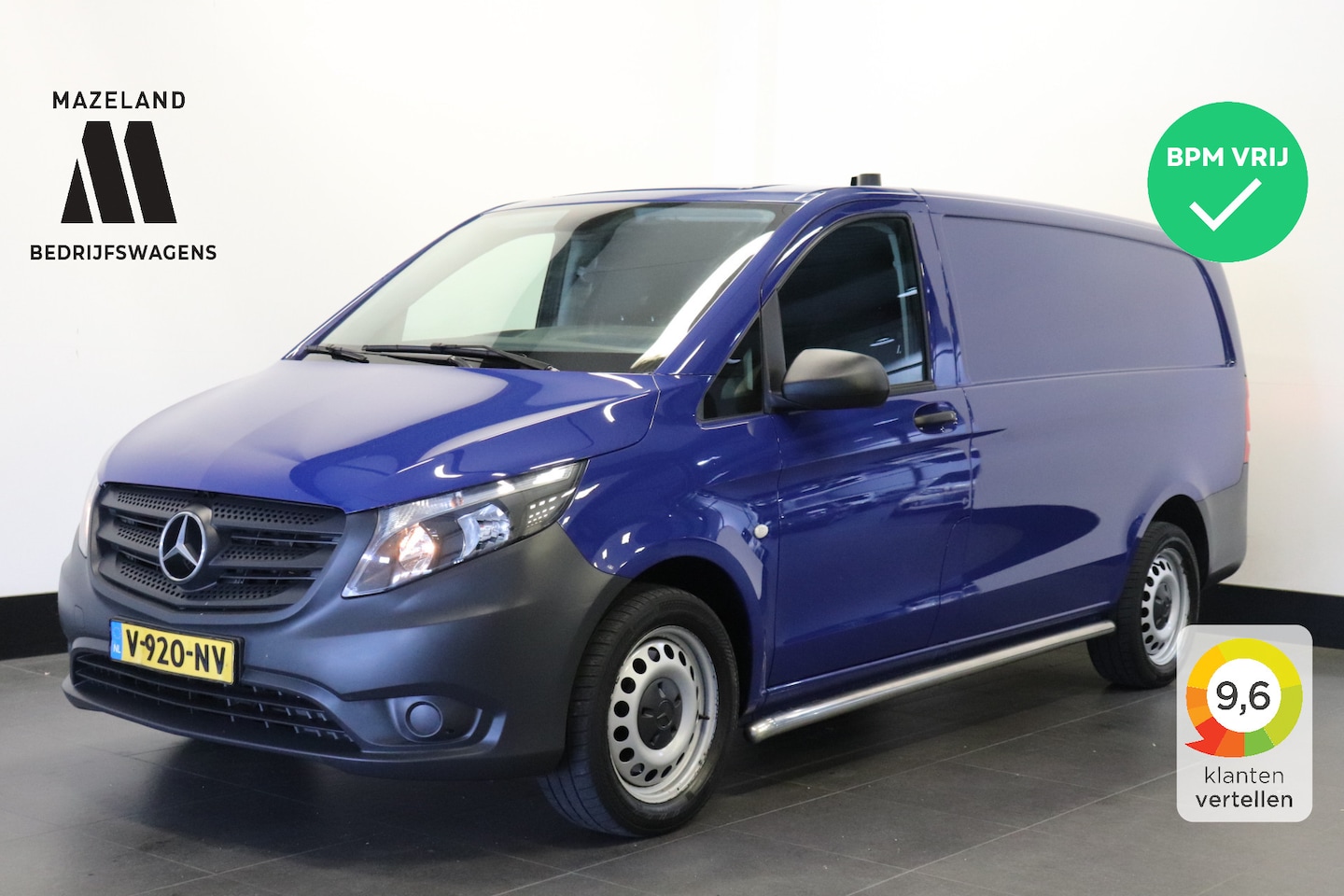 Mercedes-Benz Vito - 114 CDI Lang Automaat EURO 6 - Airco - Navi - Cruise - €13.950,- Excl. - AutoWereld.nl
