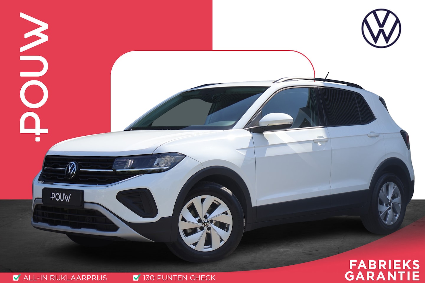 Volkswagen T-Cross - 1.0 TSI 95pk Life | Climatronic | Apple Carplay & Android Auto | Parkeersensoren V+A - AutoWereld.nl