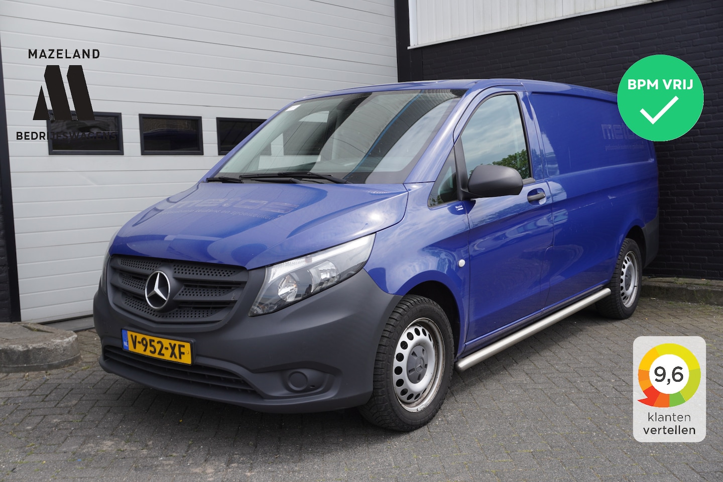 Mercedes-Benz Vito - 114 CDI Lang Automaat EURO 6 - Airco - Navi - Cruise - €14.900,- Excl. - AutoWereld.nl