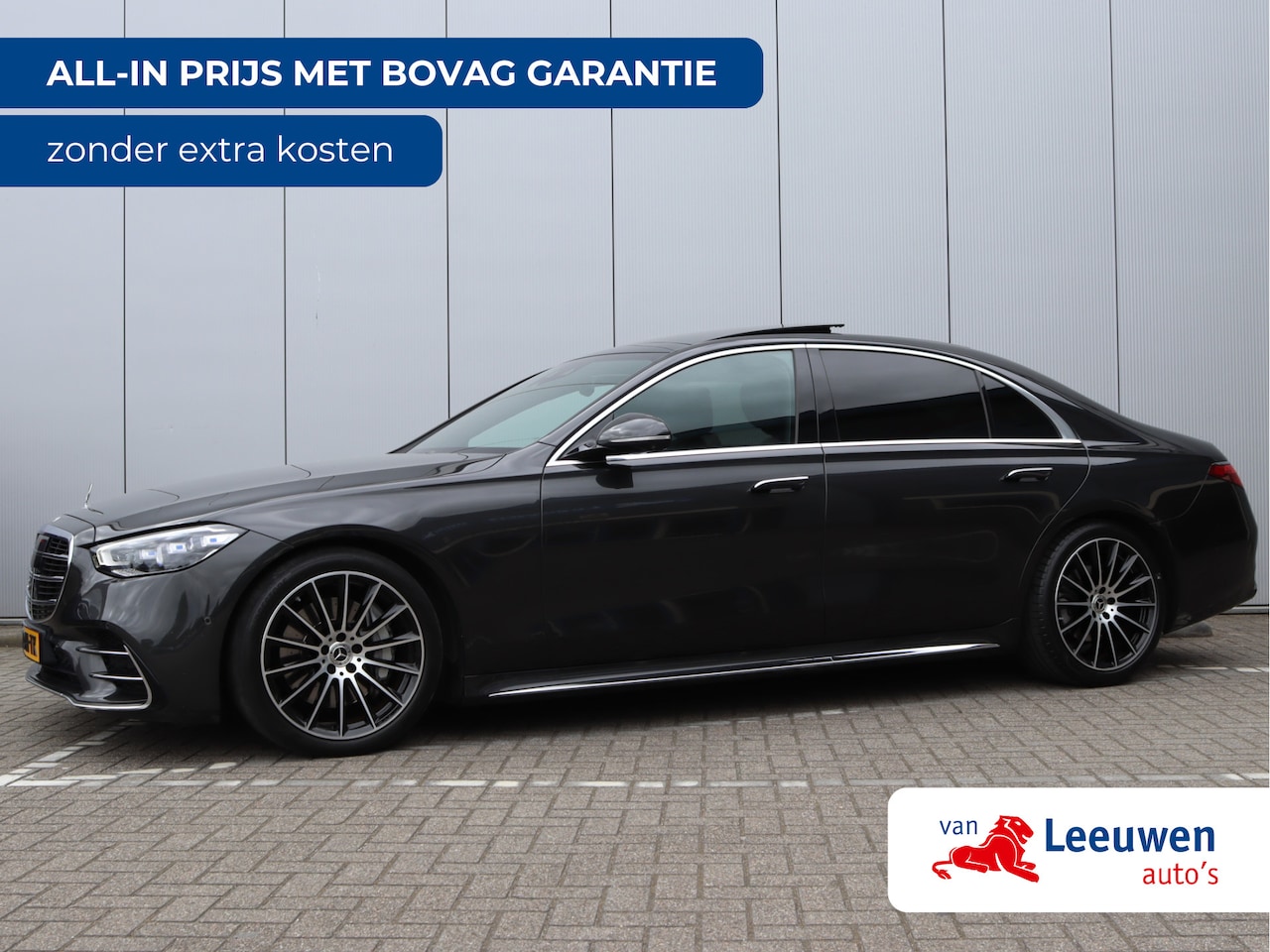 Mercedes-Benz S-klasse - 400d 4MATIC Lang AMG Line | Massage | Distronic+ | Burmester | 360 Camera - AutoWereld.nl