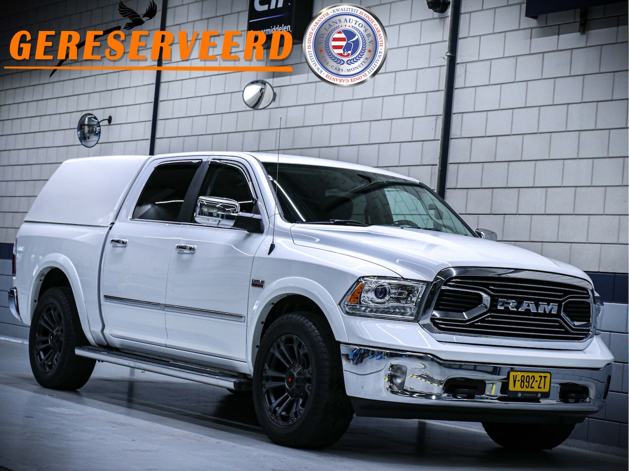 Dodge Ram Pick Up - | 5.7L Hemi V8 | Laramie Longhorn - AutoWereld.nl