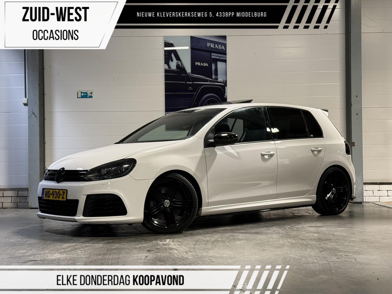 Volkswagen Golf - 2.0 TSI R 4Motion Keyless DSG Leder Dakraam - AutoWereld.nl