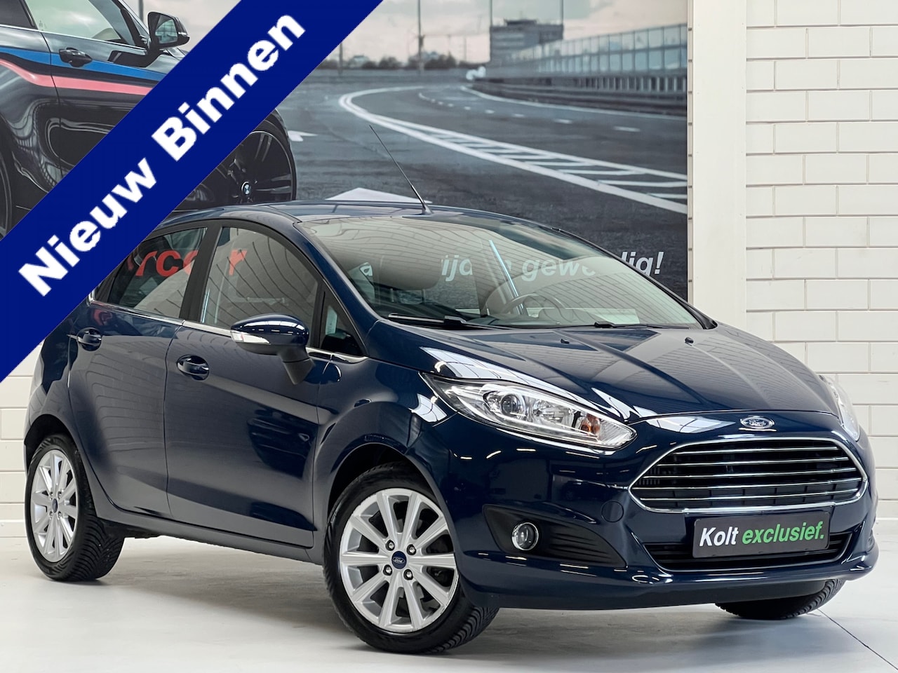 Ford Fiesta - 1.0 EcoBoost Titanium 5 Deurs 125 PK / Airco / 16" LM Velgen / LED Verlichting / Multi Med - AutoWereld.nl