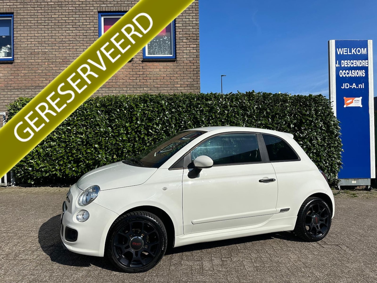 Fiat 500 - 1.2 500S Airco, Leder int, Lmv, Pdc!!!! - AutoWereld.nl