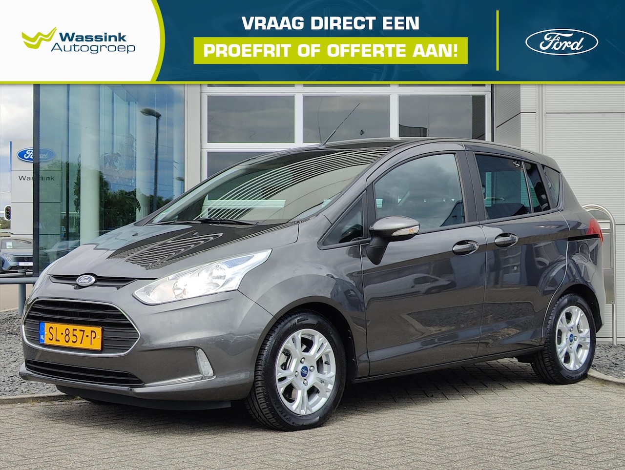 Ford B-Max - 1.0 EcoBoost 100PK Style | Cruise Control | Airco | Bluetooth | - AutoWereld.nl