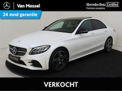 Mercedes-Benz C-klasse - 180 Business Solution AMG Panorama-Dak / Night Pakket / Parkeer Camera / Stoelverwarming /