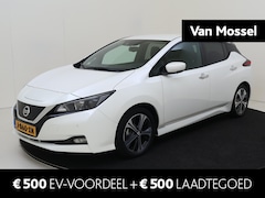 Nissan LEAF - N-Connecta 40 kWh AUTOMAAT| BTW | Navigatie | 360 Camera | Parkeersensoren | Stoel verwarm