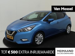 Nissan Micra - 1.0 IG-T N-Connecta |Airco | Cruise control | Achteruitrijcamera |LMV |