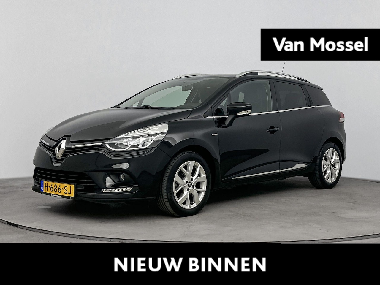 Renault Clio Estate - 0.9 TCe Limited 90PK | Navigatie | Parkeersensoren | Lichtmetalen Velgen | BTW Auto - AutoWereld.nl