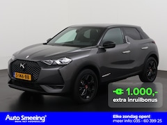 DS 3 Crossback - E-Tense Performance Line 50 kWh | Alcantara | Warmtepomp | Camera | Zondag Open