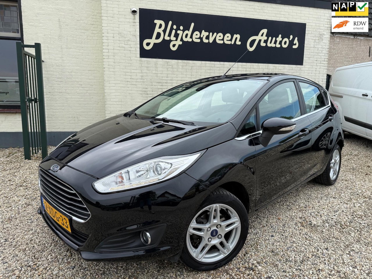 Ford Fiesta - 1.0 EcoBoost Titanium D.Riem V.V. | 5Deurs | Navi | PDC | Trekhaak | LM - AutoWereld.nl