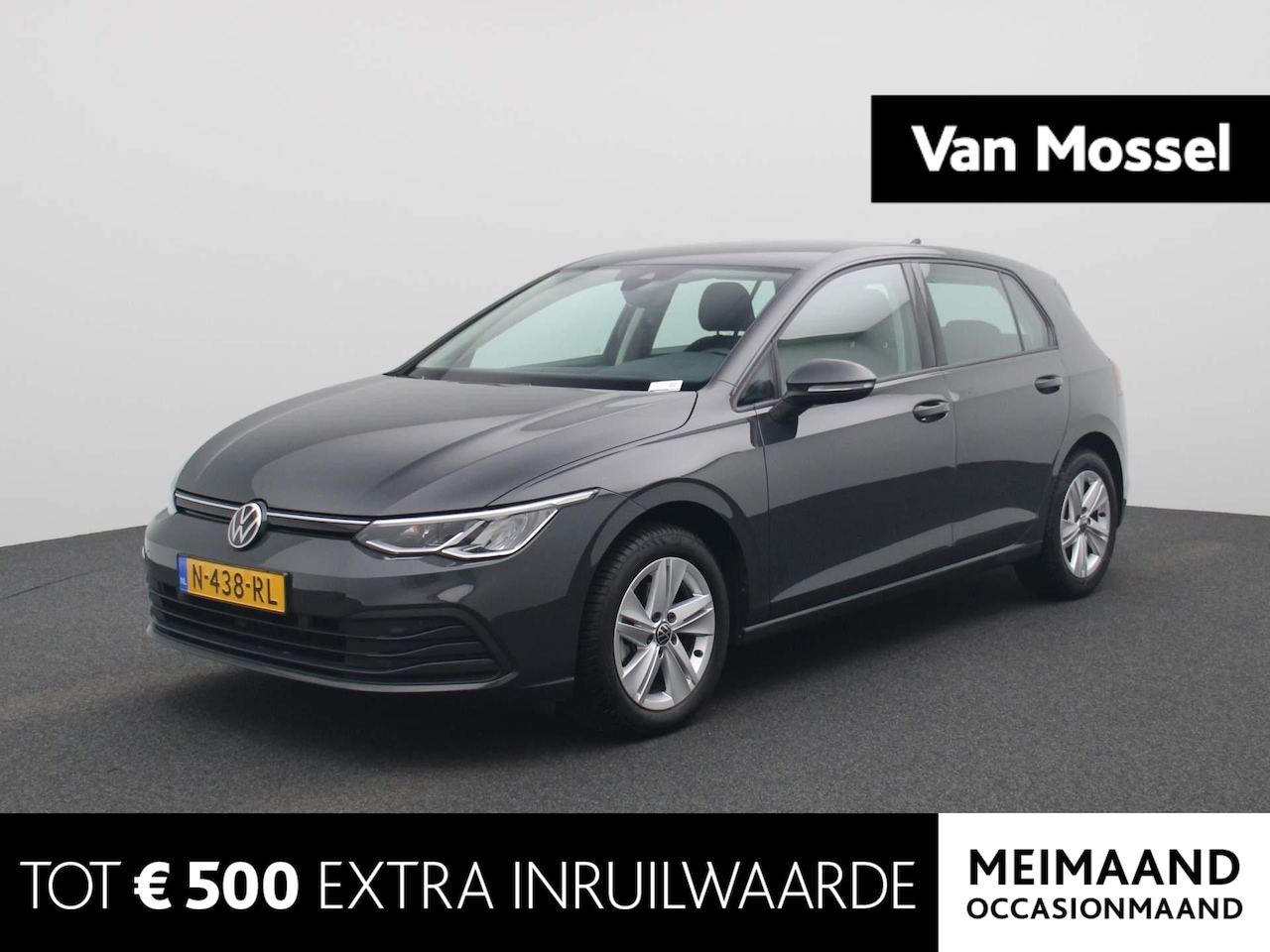 Volkswagen Golf - 1.0 TSI Life | Demo | Apple Carplay/Android Auto | Connected Services | DAB+ | Verkeersbor - AutoWereld.nl