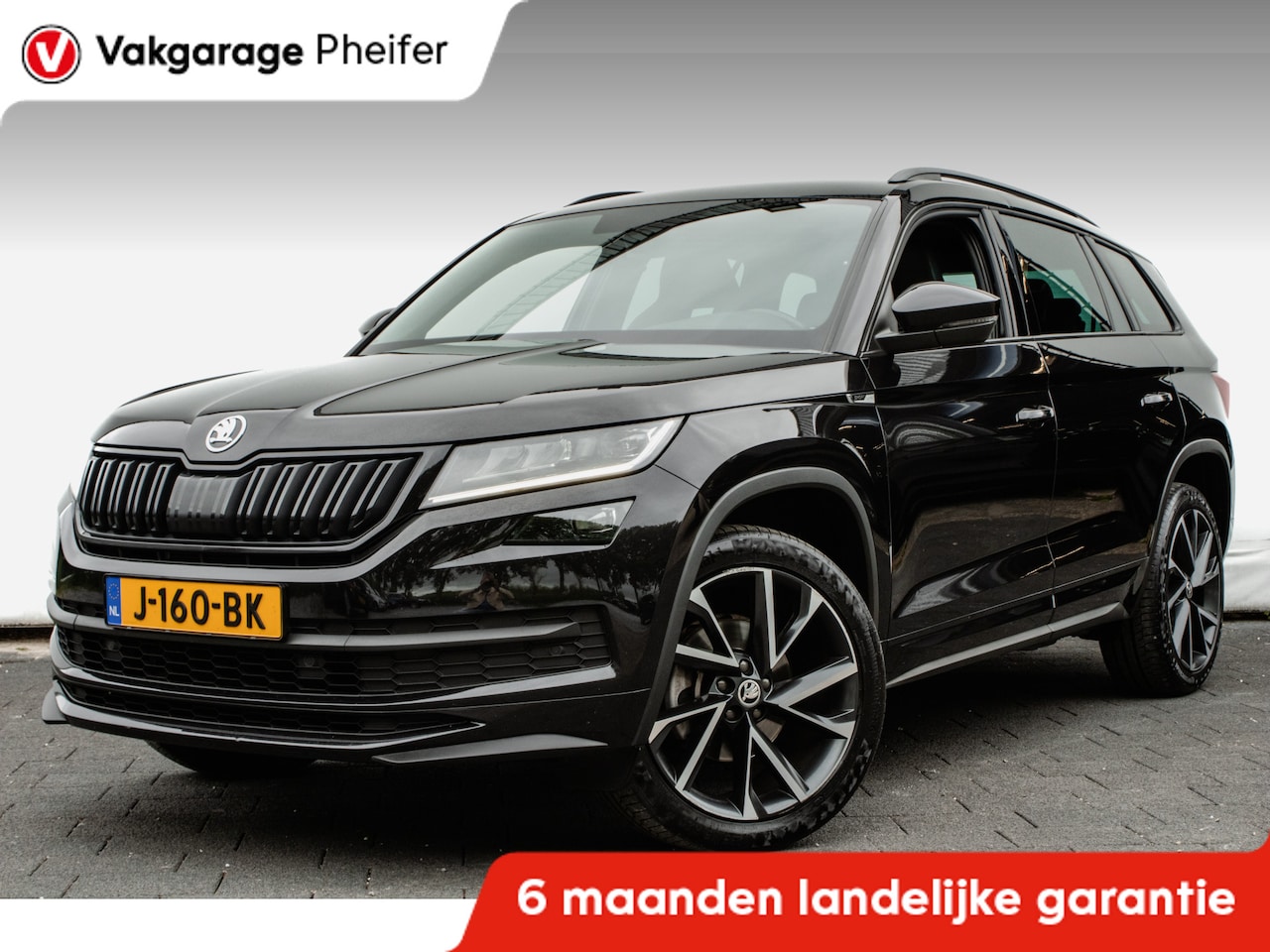 Skoda Kodiaq - 1.5 TSI 150pk Aut. Sportline Business 7p. Camera/ Adapt. cruise/ Stoelverwarming/ Navigati - AutoWereld.nl