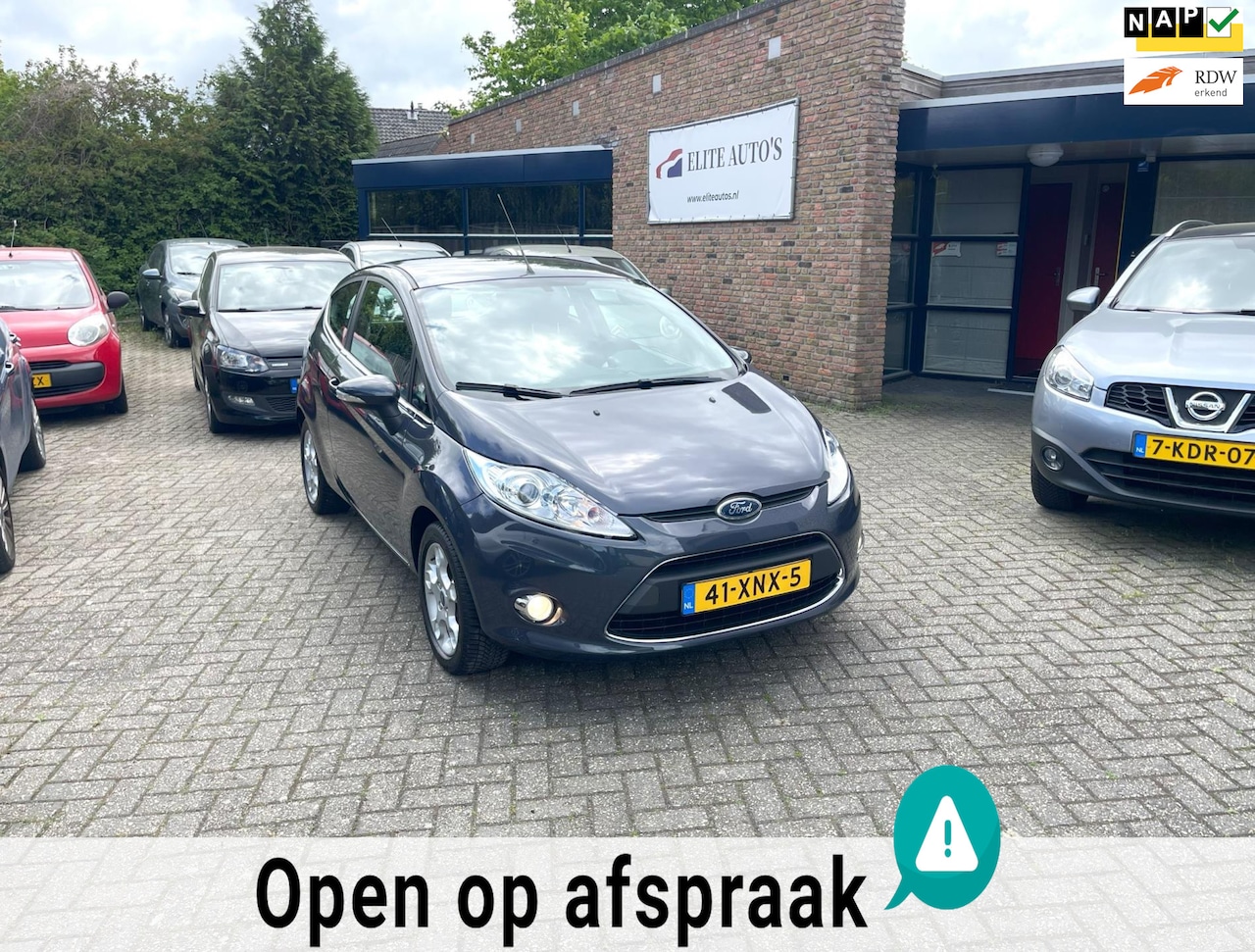 Ford Fiesta - /zeer mooie en goed onderhouden/airco/lage km+nap/nw apk!! - AutoWereld.nl