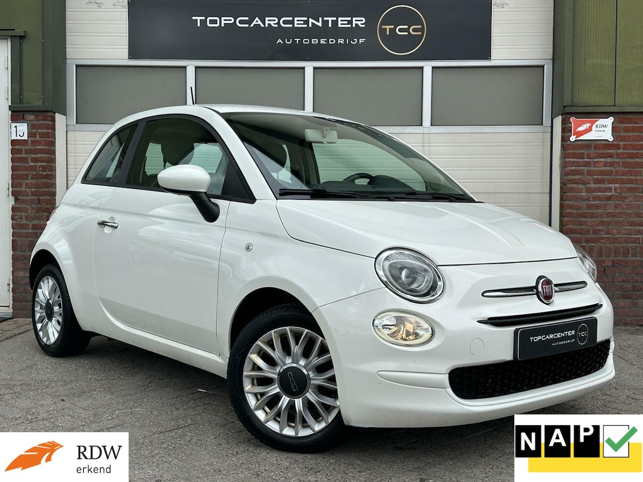 Fiat 500 - 0.9 TwinAir Turbo/AIRCO/AUTO/SCHERM/LM.VELG/APK/NAP - AutoWereld.nl