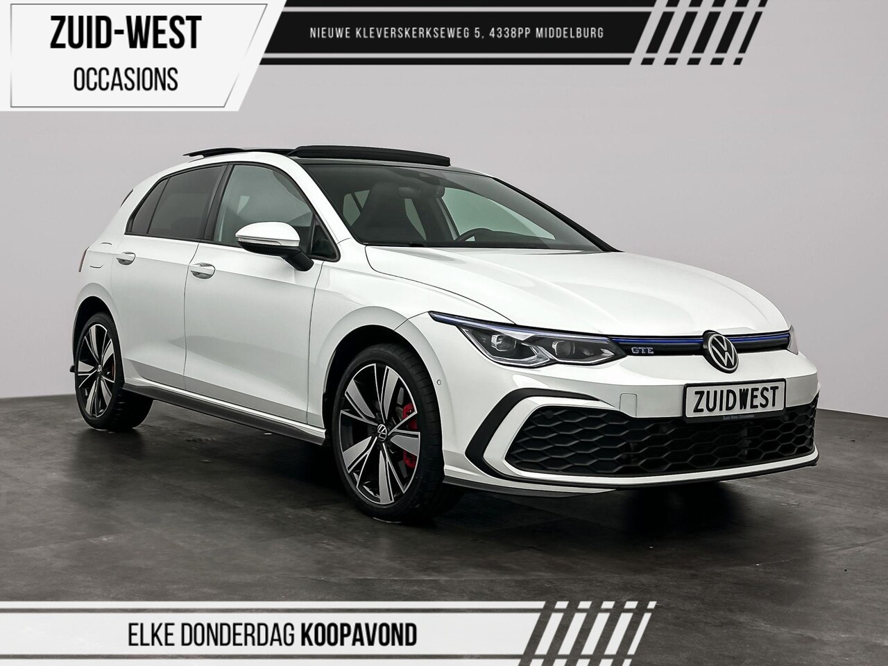 Volkswagen Golf - 1.4 eHybrid GTE Pano IQ Sfeer ACC Lame - AutoWereld.nl